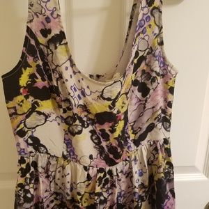 Silk dress, fully lined